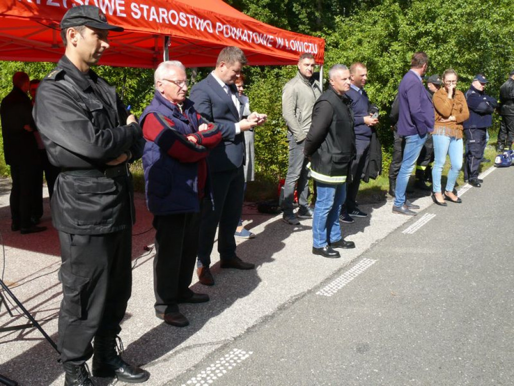 Strażacy ćwiczyli pod Nieborowem