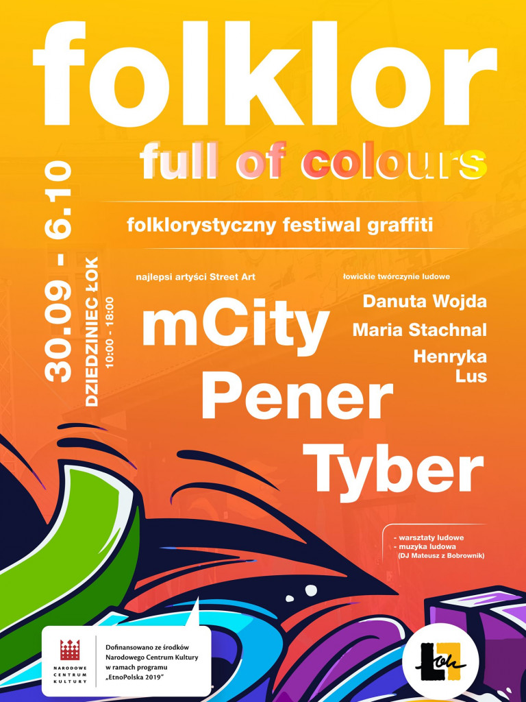 W poniedziałek rusza folklorystyczny festiwal graffiti