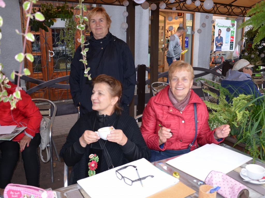 Trwa plener malarski na Starym Rynku
