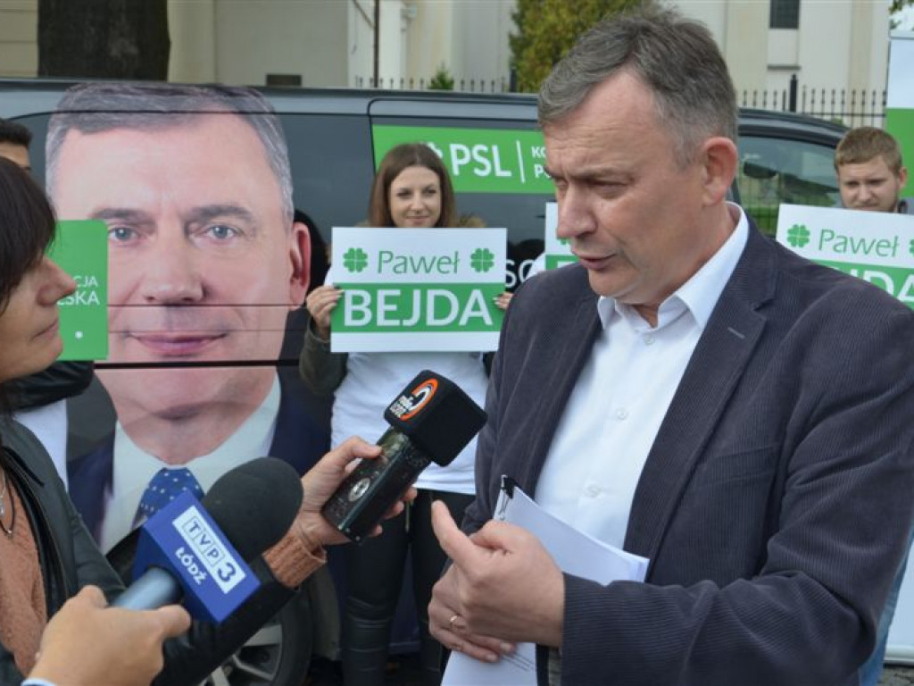 Konferencja wyborcza posła Pawła Bejdy