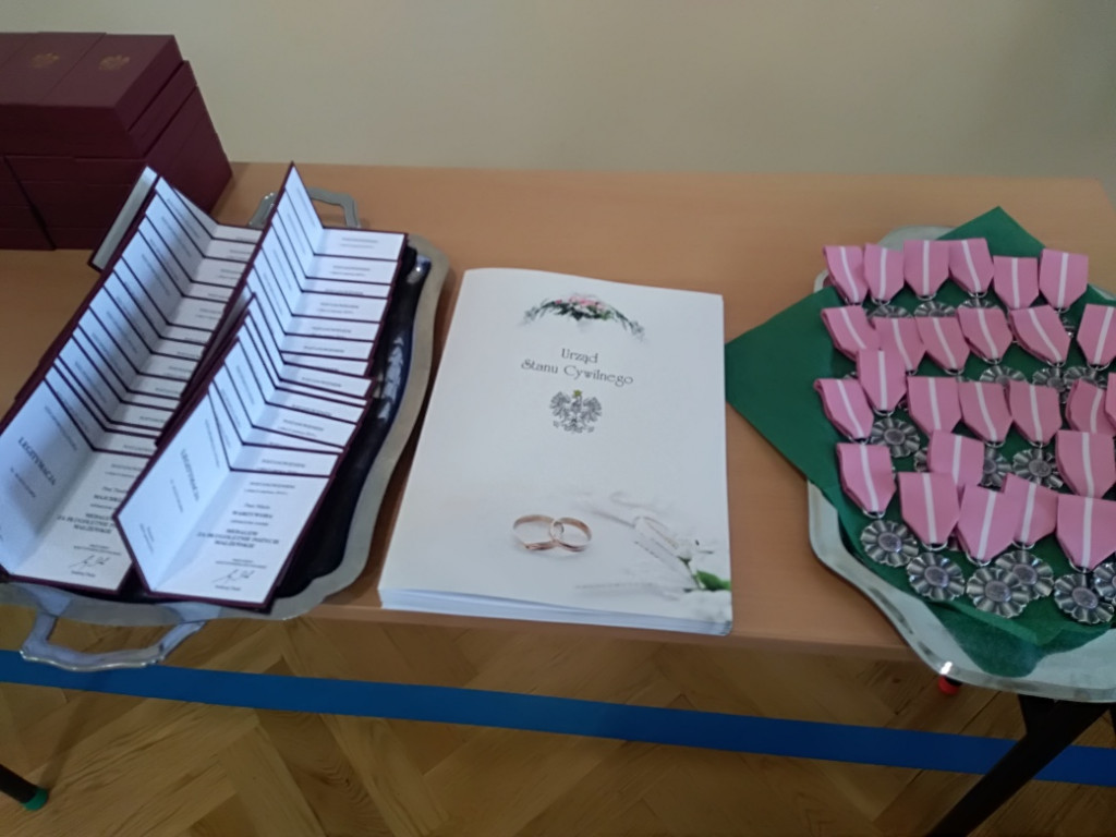 Złote Gody par małżeńskich w Bielawach