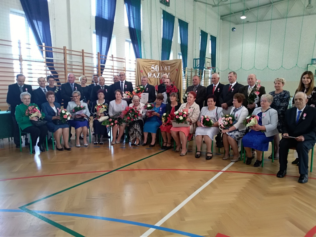 Złote Gody par małżeńskich w Bielawach