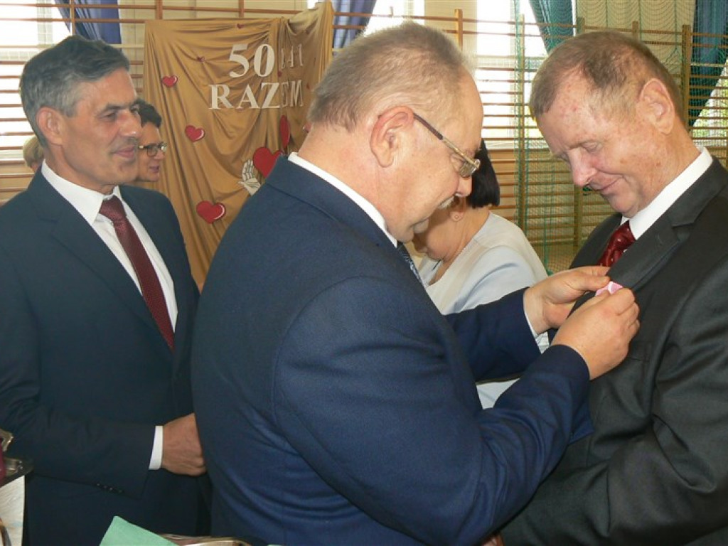 Złote Gody par małżeńskich w Bielawach