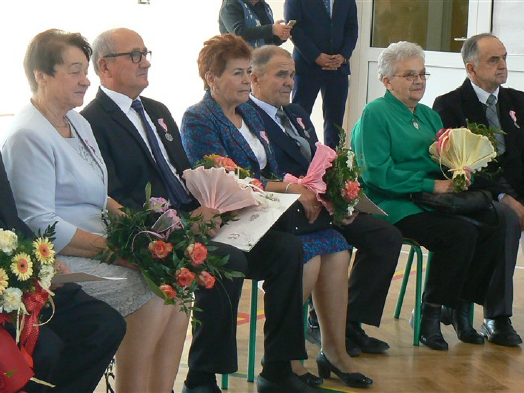 Złote Gody par małżeńskich w Bielawach