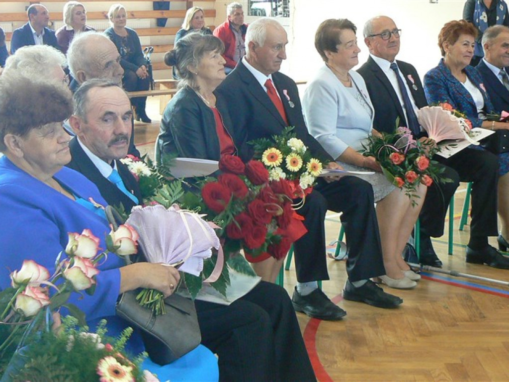 Złote Gody par małżeńskich w Bielawach