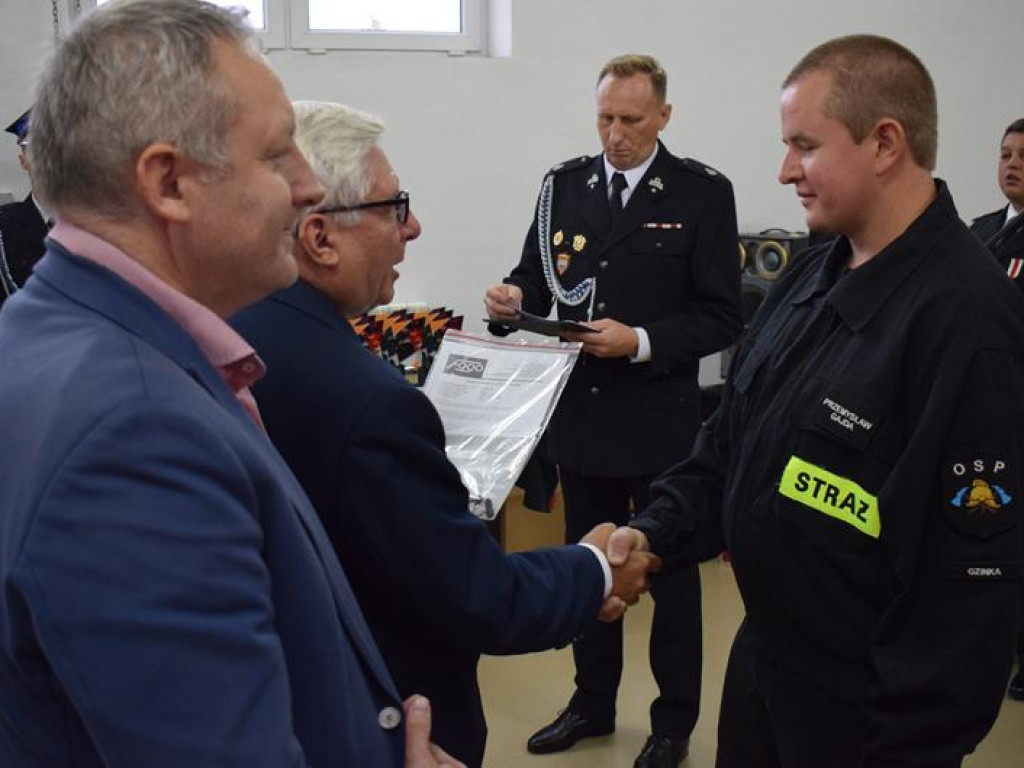 Uroczysta zbiórka w OSP Gzinka