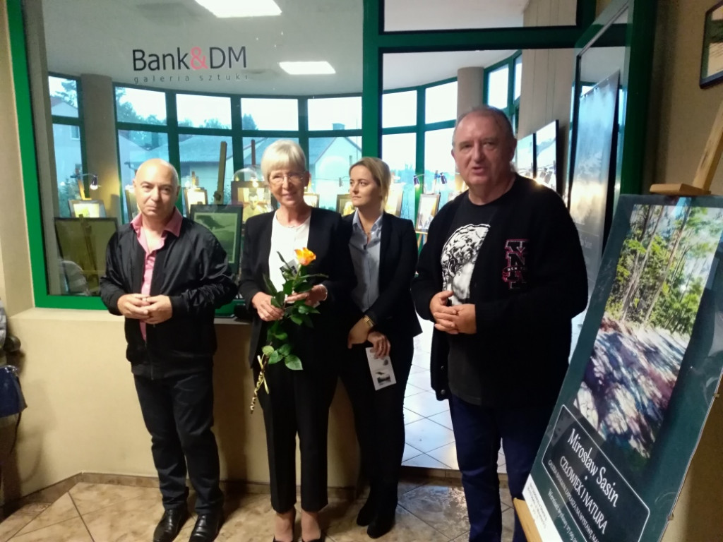 Głowno: wystawa Mirosława Sasina w Galerii Bank&DM