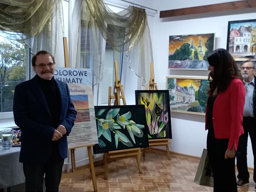 Wystawa malarstwa Jerzego Dołhania dostępna w Domaniewicach