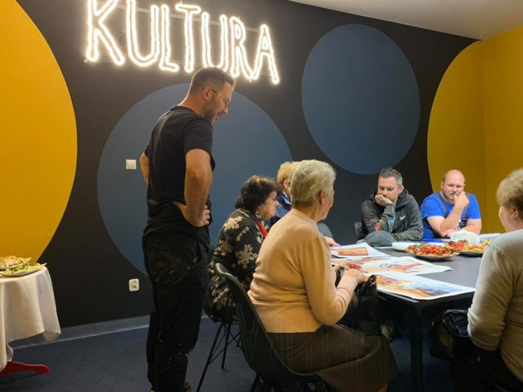 Dziedziniec ŁOK nabiera kolorów