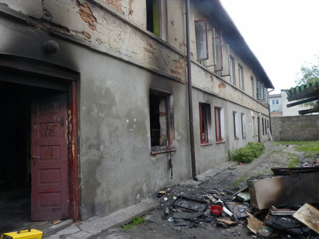 Pożar w mieszkaniu przy ul. Podrzecznej