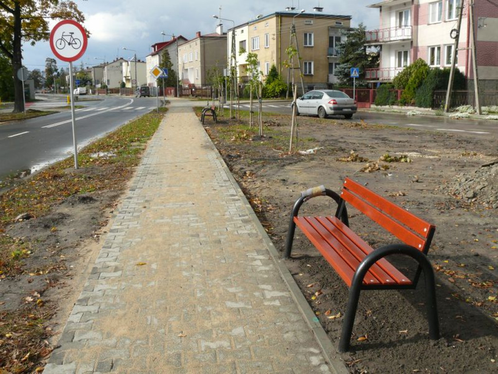 Trwają prace na ul. Topolowej