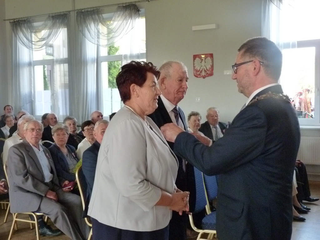 Przez życie idą z miłością - Złote Gody w Domaniewicach