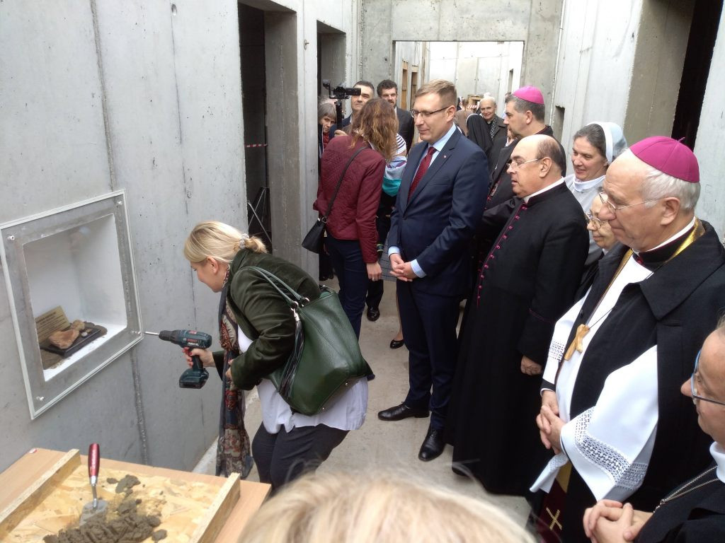Wmurowano kamień węgielny pod budowę Domu Mocarzy