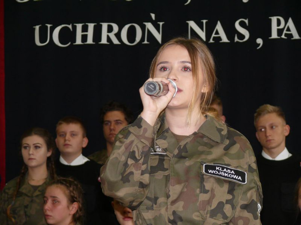 Ślubowanie kadetów w Bolimowie