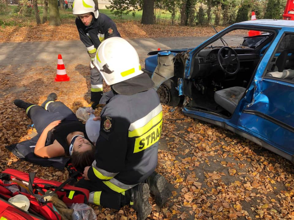 OSP Bocheń ćwiczyła ratownictwo techniczne