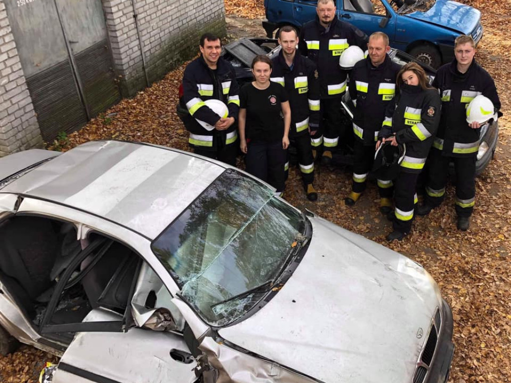 OSP Bocheń ćwiczyła ratownictwo techniczne