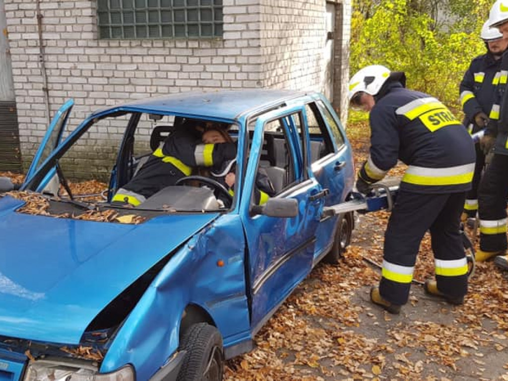 OSP Bocheń ćwiczyła ratownictwo techniczne