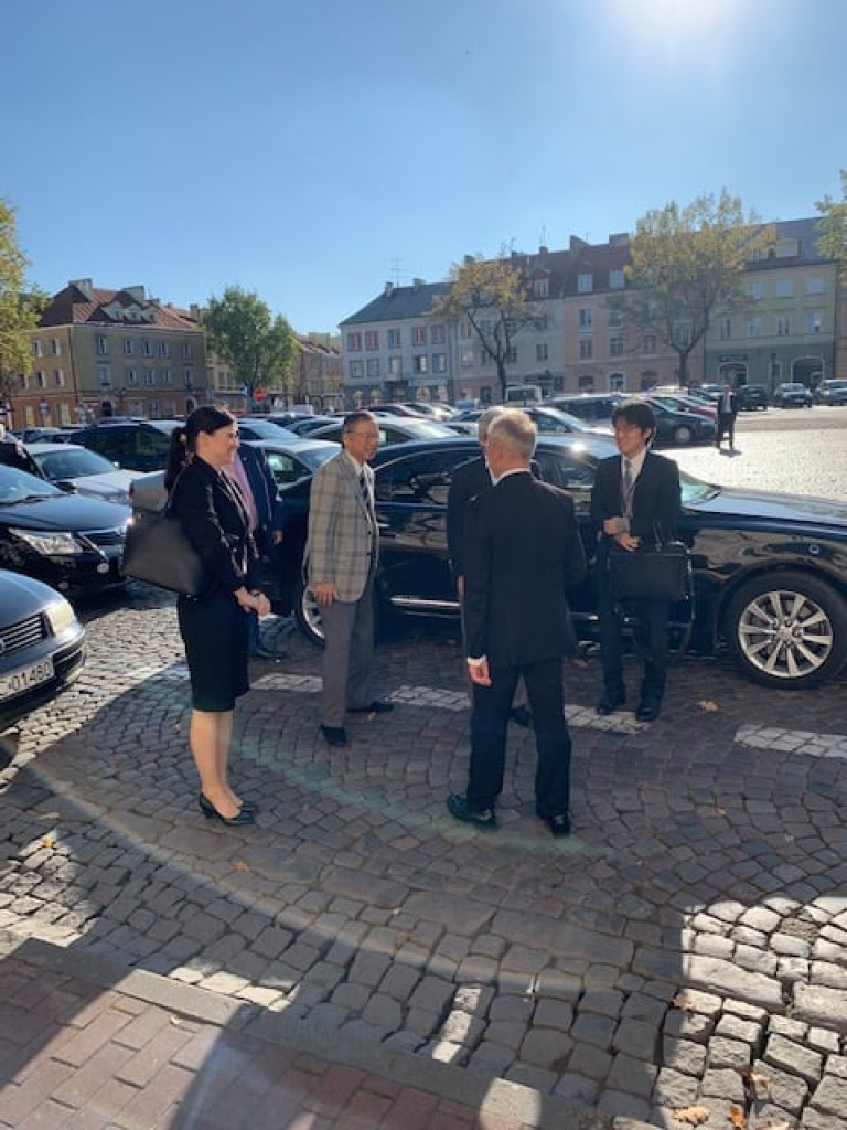 Senator i ambasador Japonii byli w Łowiczu