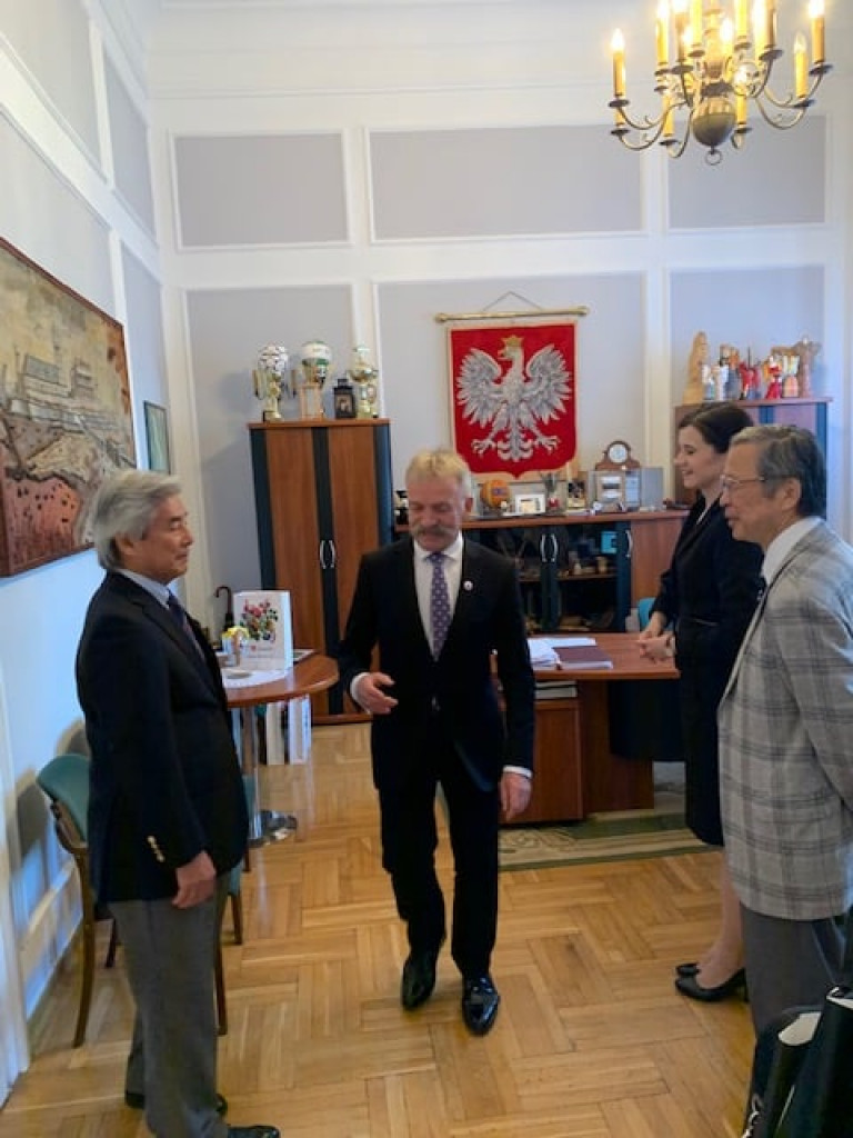 Senator i ambasador Japonii byli w Łowiczu