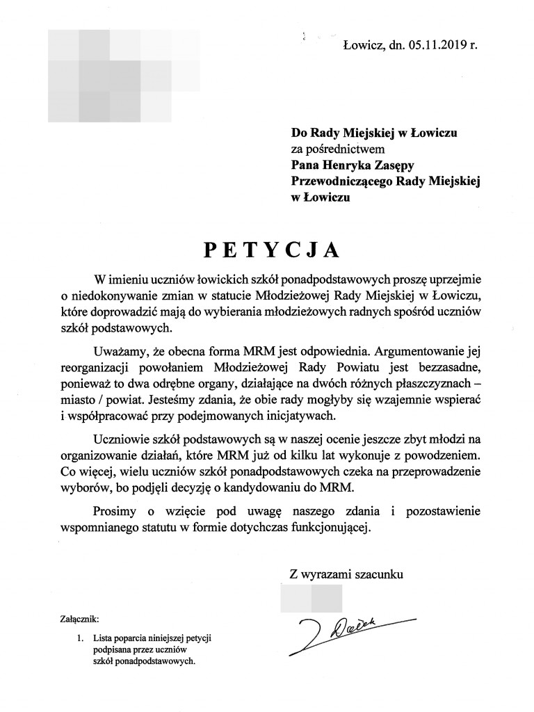 250 podpisów pod petycją ws. Młodzieżowej Rady Miejskiej nie przekonało radnych (aktualizacja)