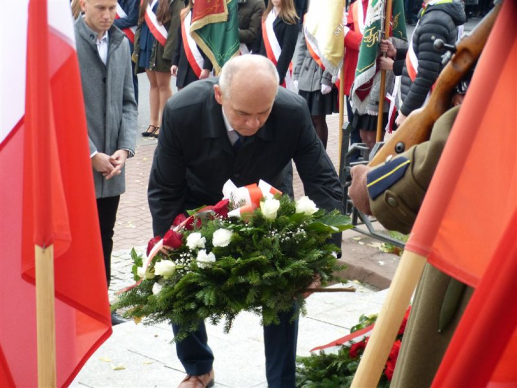 Powiatowo-miejskie obchody Święta Niepodległości w Łowiczu