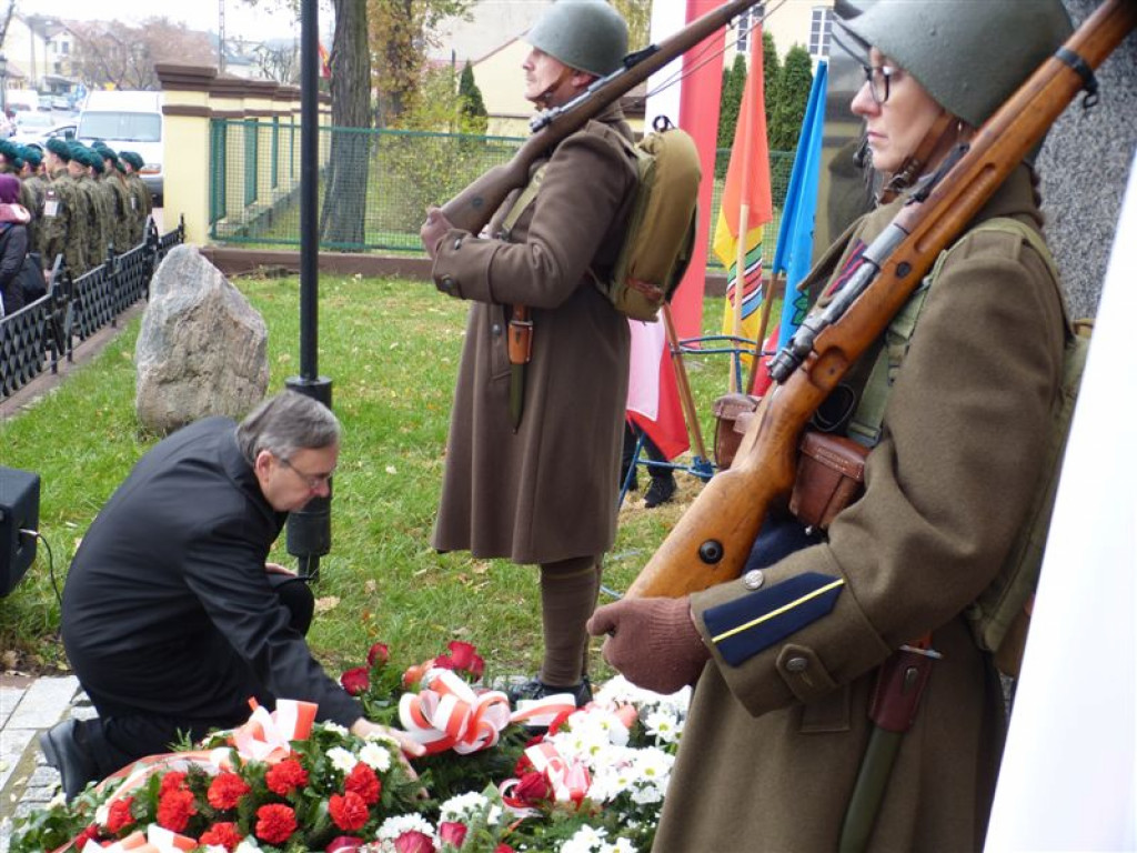 Powiatowo-miejskie obchody Święta Niepodległości w Łowiczu