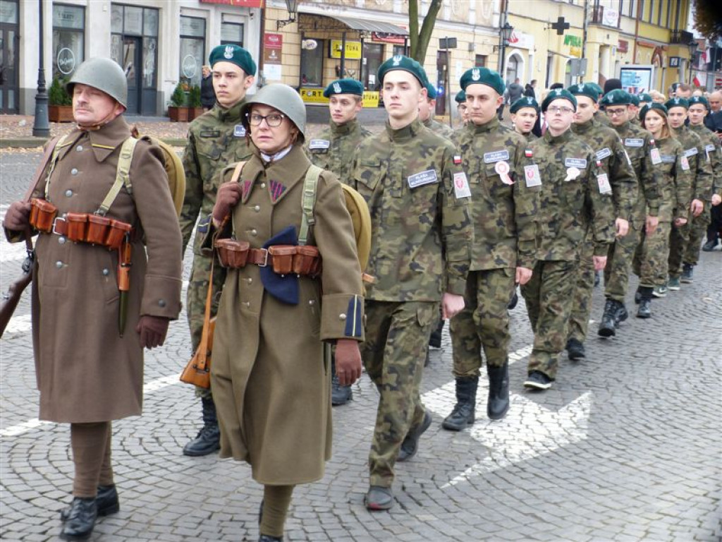 Powiatowo-miejskie obchody Święta Niepodległości w Łowiczu