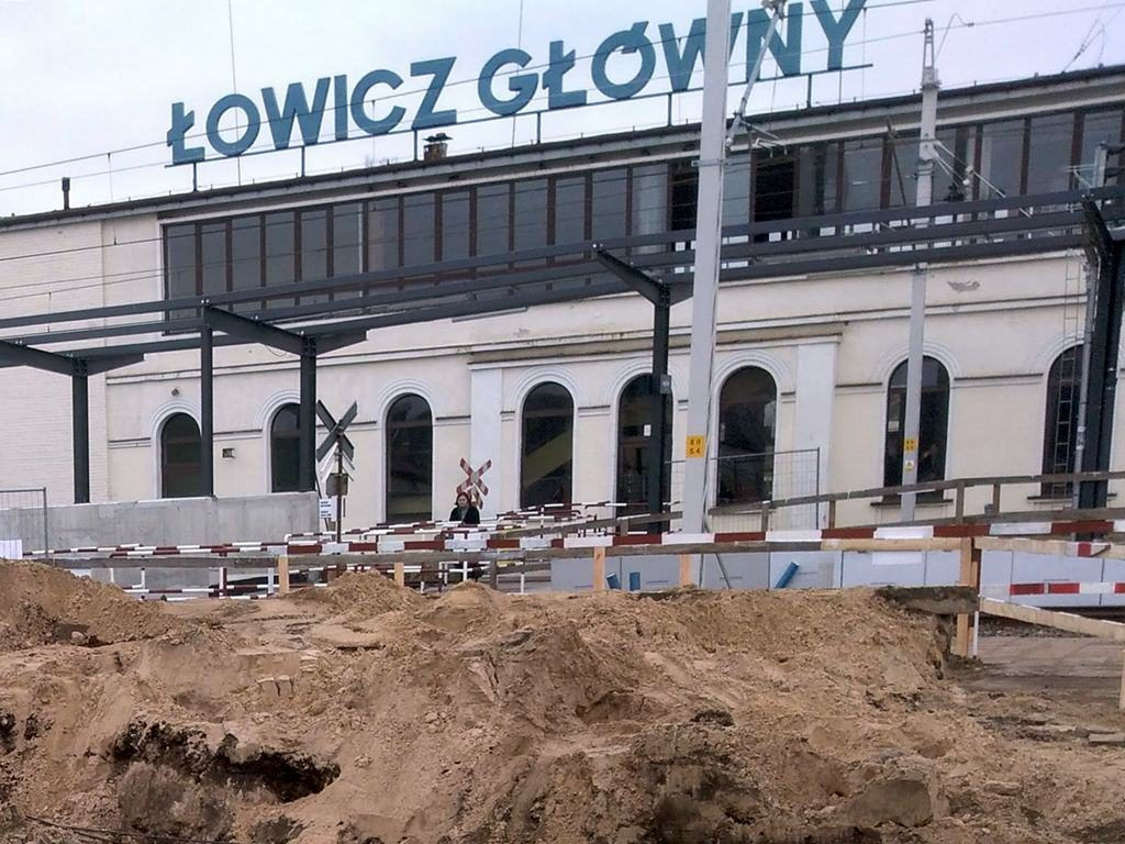 Budynek dworca Łowicz Główny też do przebudowy