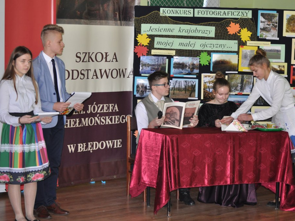 Uroczystości z okazji rocznicy urodzin patrona szkoły w Błędowie