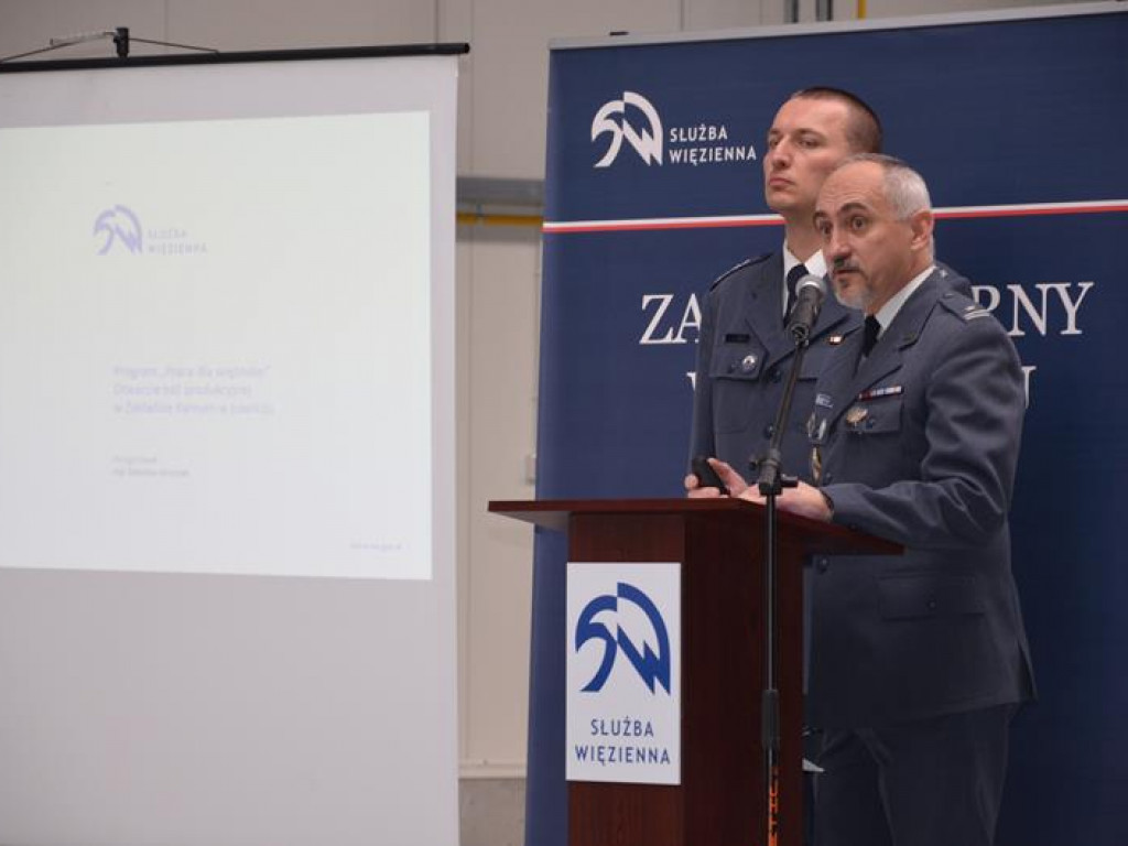 Otwarto halę produkcyjną na terenie Zakładu Karnego w Łowiczu