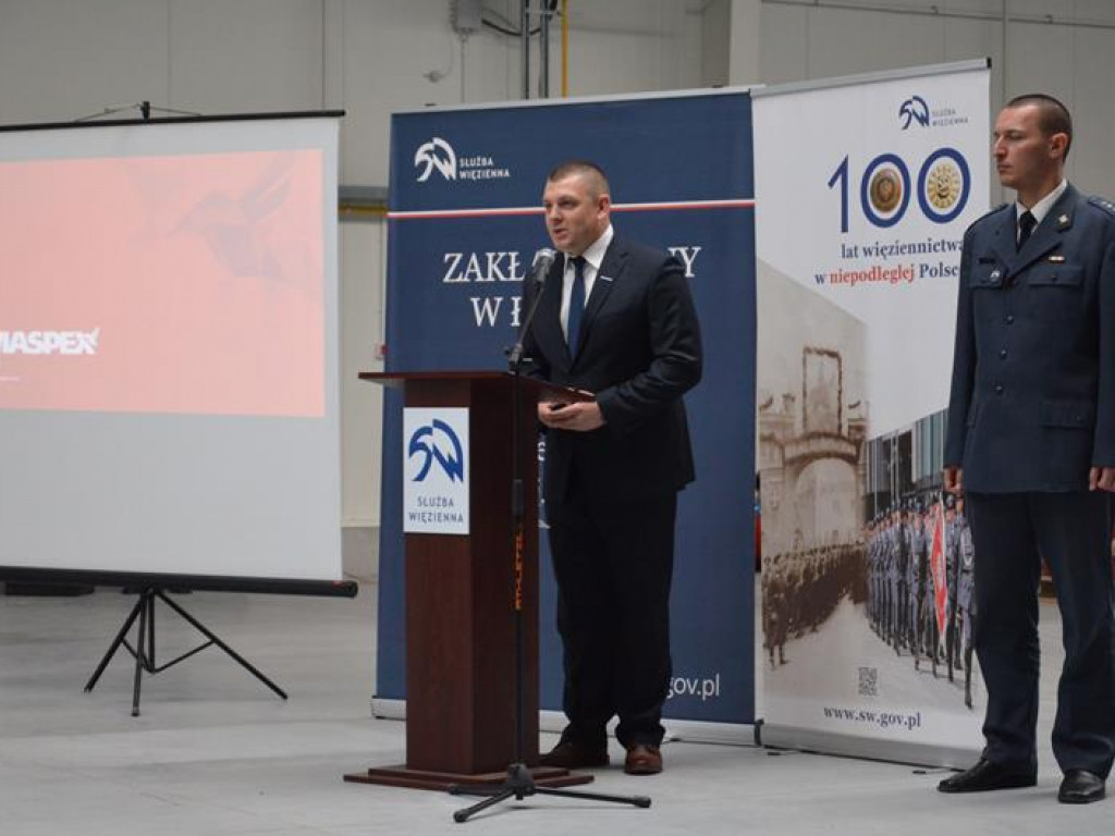 Otwarto halę produkcyjną na terenie Zakładu Karnego w Łowiczu