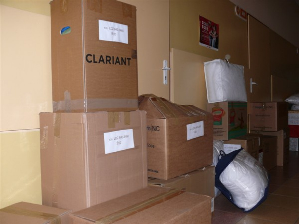 Ruch w bazie głowieńskiej Szlachetnej Paczki