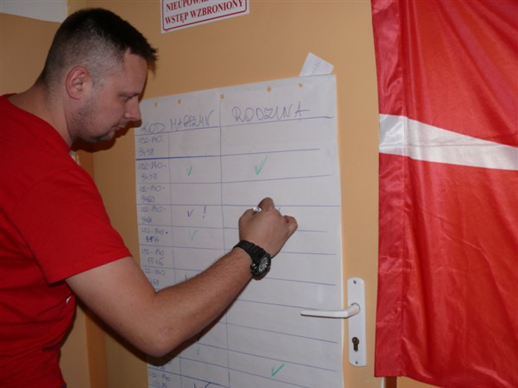 Ruch w bazie głowieńskiej Szlachetnej Paczki