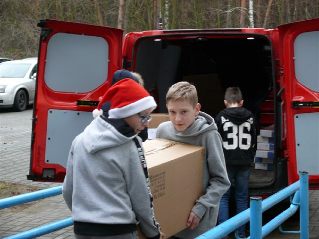Ruch w bazie głowieńskiej Szlachetnej Paczki