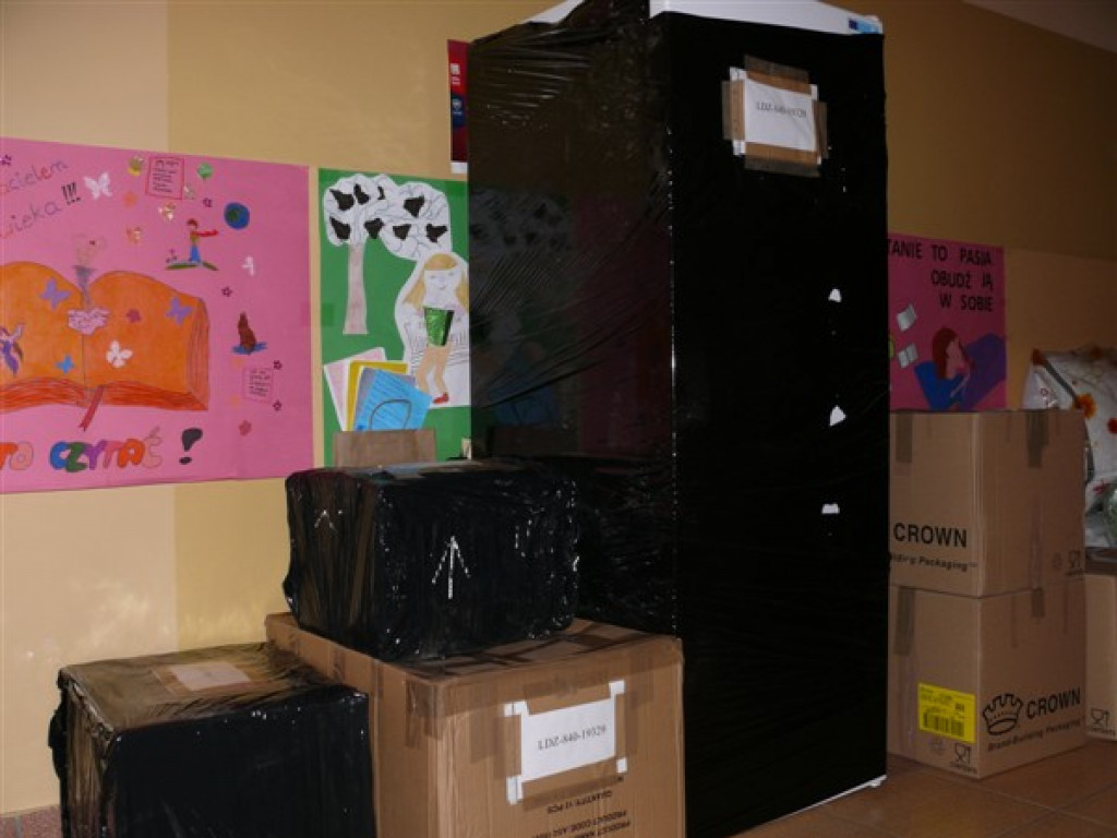 Ruch w bazie głowieńskiej Szlachetnej Paczki