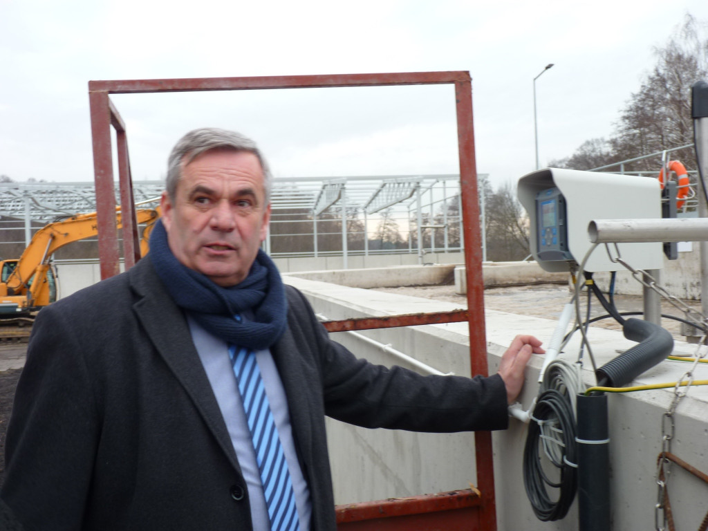 Głowno: Radni z wizytą w oczyszczalni ścieków
