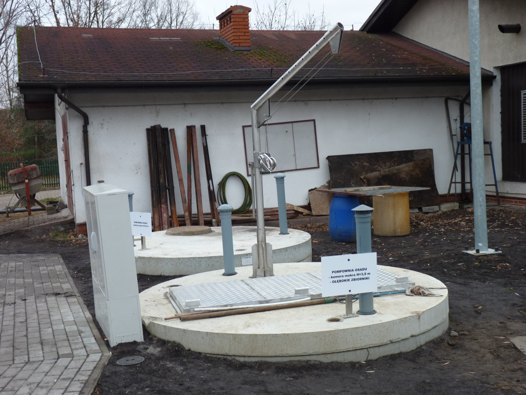 Głowno: Radni z wizytą w oczyszczalni ścieków
