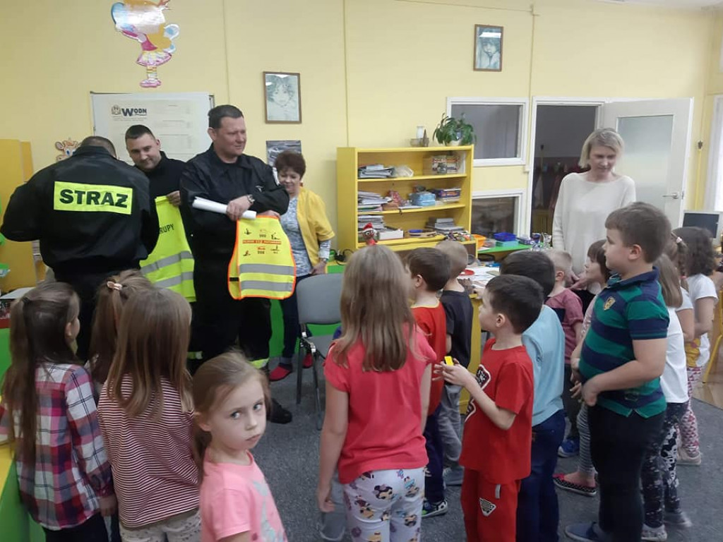 OSP Łowicz znowu w przedszkolach