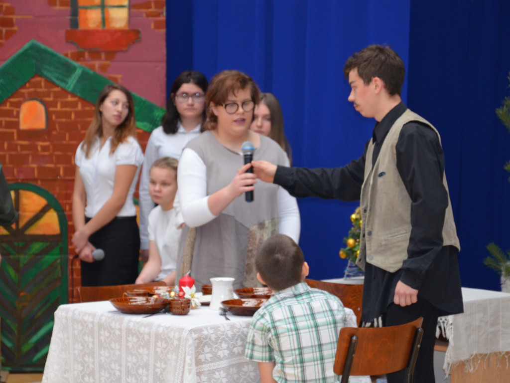 Jasełka w ośrodku wychowawczym w Łowiczu