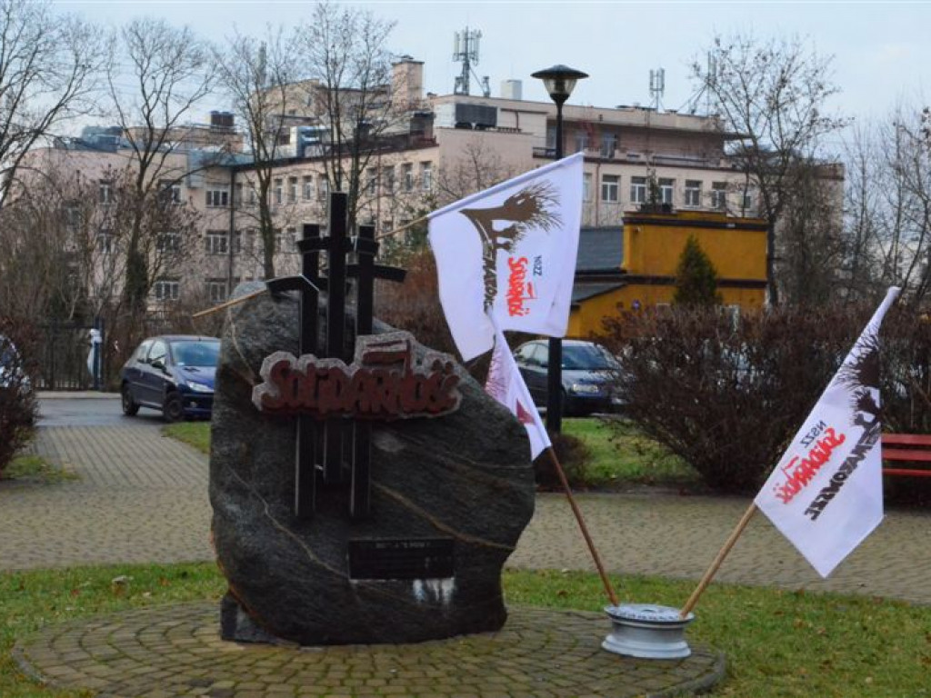 Rocznica wprowadzenia stanu wojennego - obchody w Łowiczu