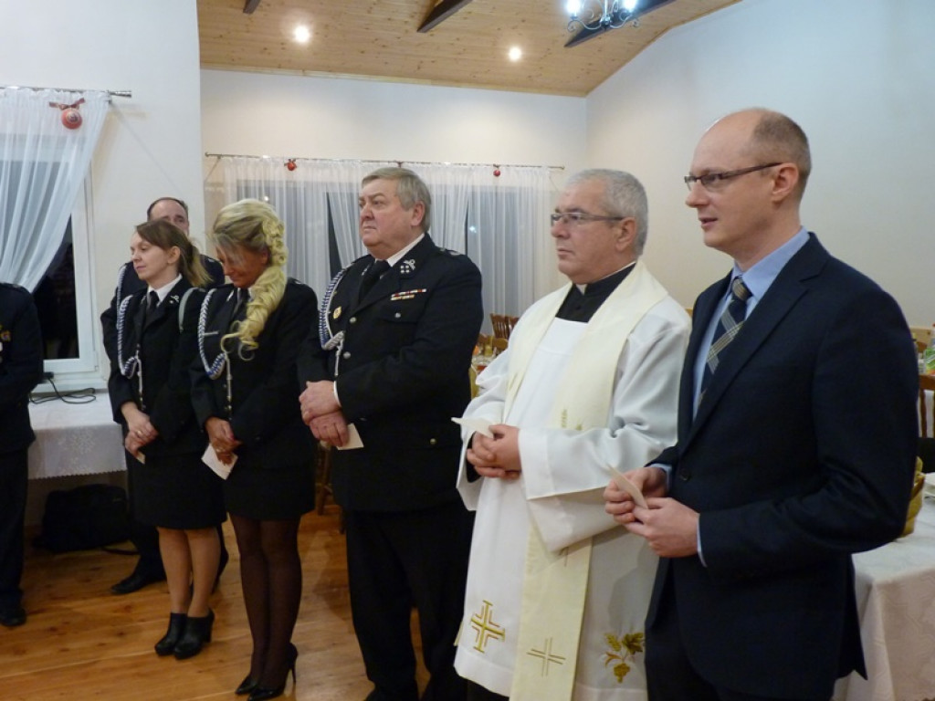 Strażacka wigilia w Gozdowie
