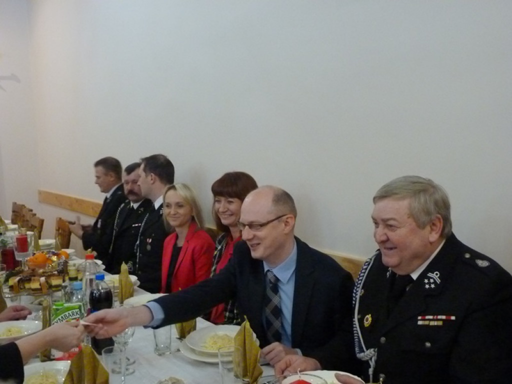 Strażacka wigilia w Gozdowie