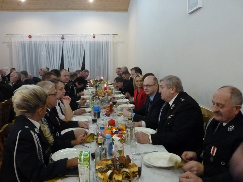 Strażacka wigilia w Gozdowie