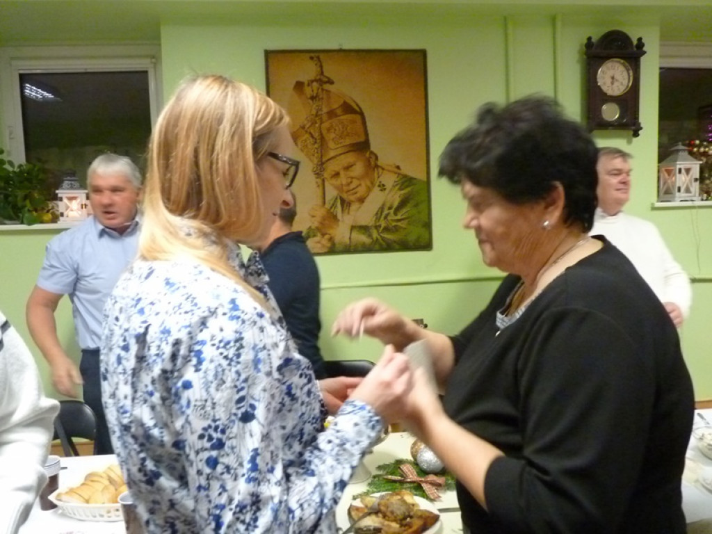 Świąteczne kolędowanie w stowarzyszeniu 