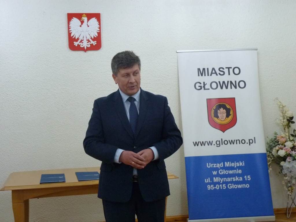 Burmistrz Głowna nagrodził sportowe talenty