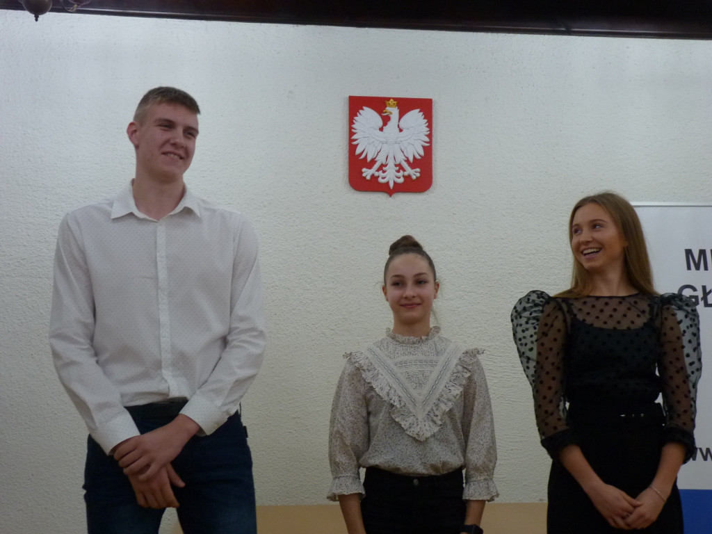Burmistrz Głowna nagrodził sportowe talenty