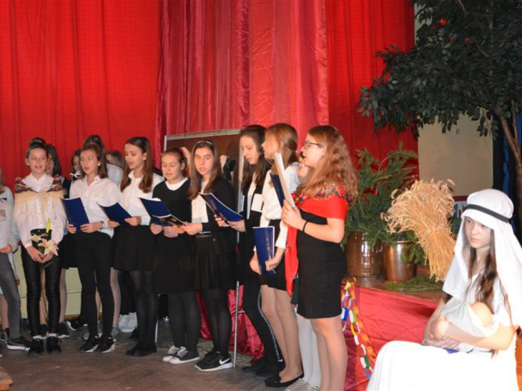Wigilia u Boryny w SP nr 2