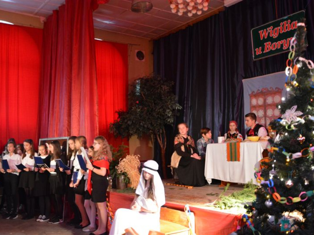 Wigilia u Boryny w SP nr 2