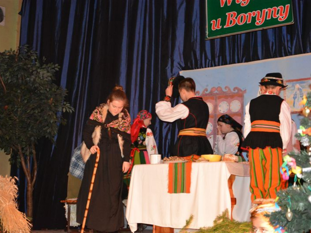 Wigilia u Boryny w SP nr 2