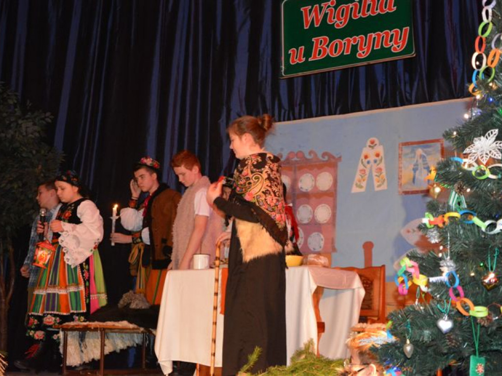 Wigilia u Boryny w SP nr 2
